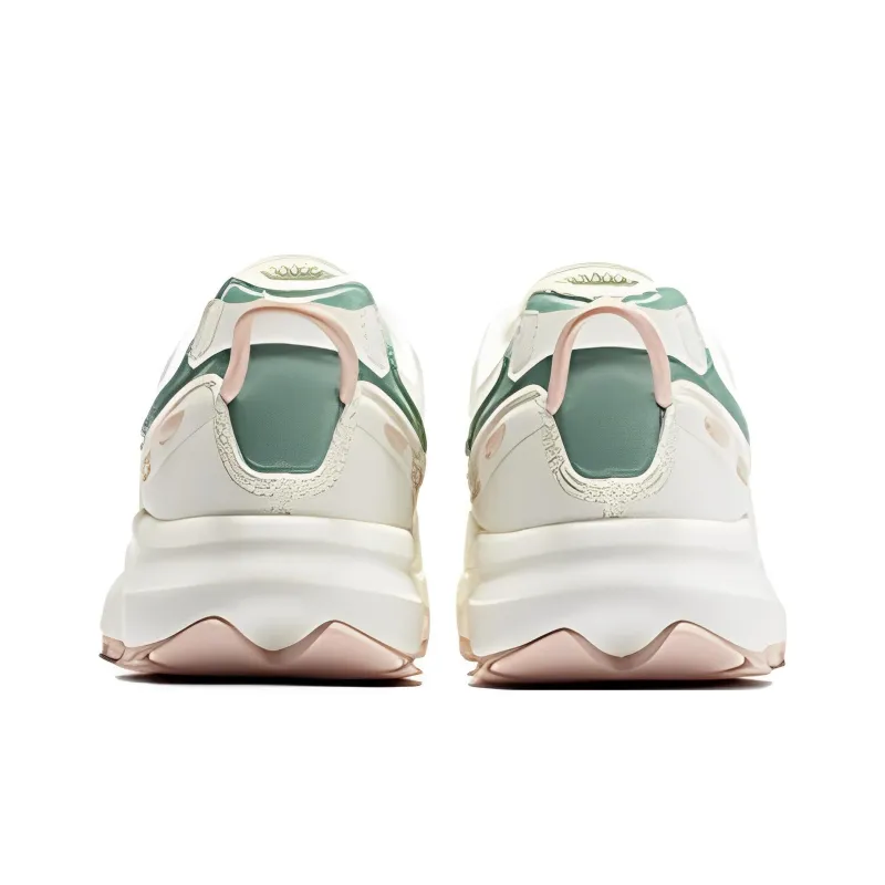 361° Anti Slip And Wear Resistant Warm Low Top Casual Shoes Women's White Pink-2