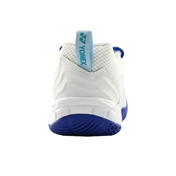 YONEX Power Cushion Cushioning Slip Resistant Rebound Lightweight Low Top Badminton Shoes Unisex White Blue-3