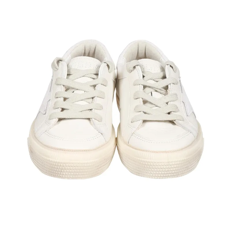 Golden Goose Kids Star patch Leather Sneakers-3