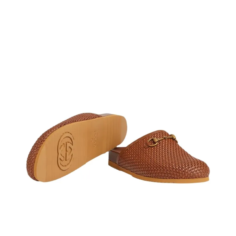 GUCCI Stylish Sandal Men's Brown-5