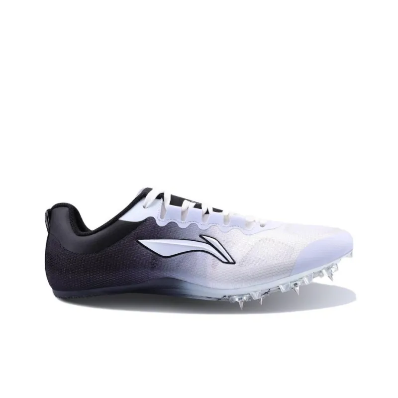 LiNing Cushioning Anti Slip And Wear Resistant Low Top Running Shoes Unisex White Black-1