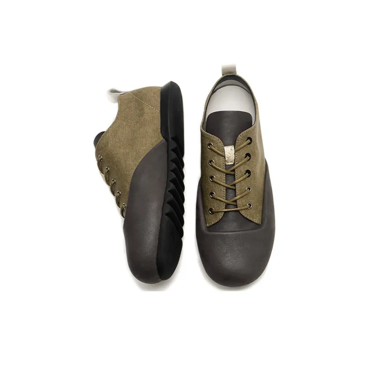 SUREN Low Top Canvas Shoes 2cm Women's-3