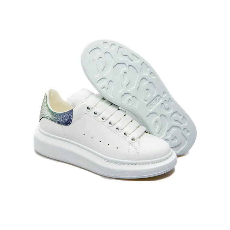 Alexander McQueen Oversized Shoes 'White Opalescent' Women's-3