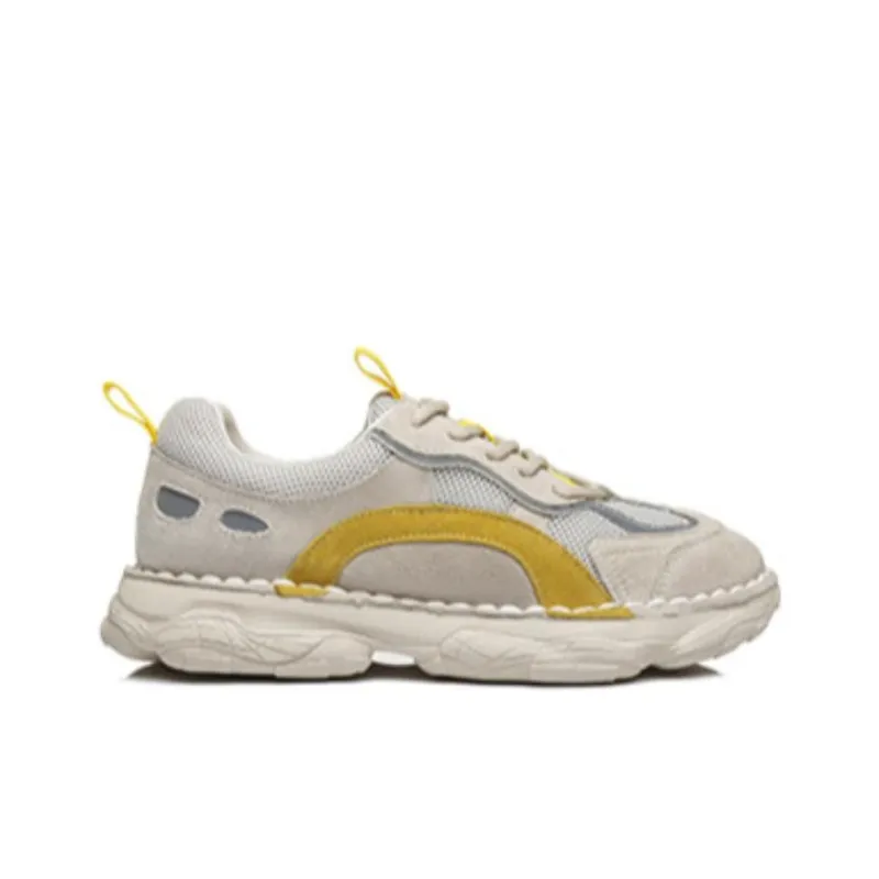 TARRAMARRA Chunky Sneakers Women's Low Top Gray Green/Gray Yellow/Gray Red-13
