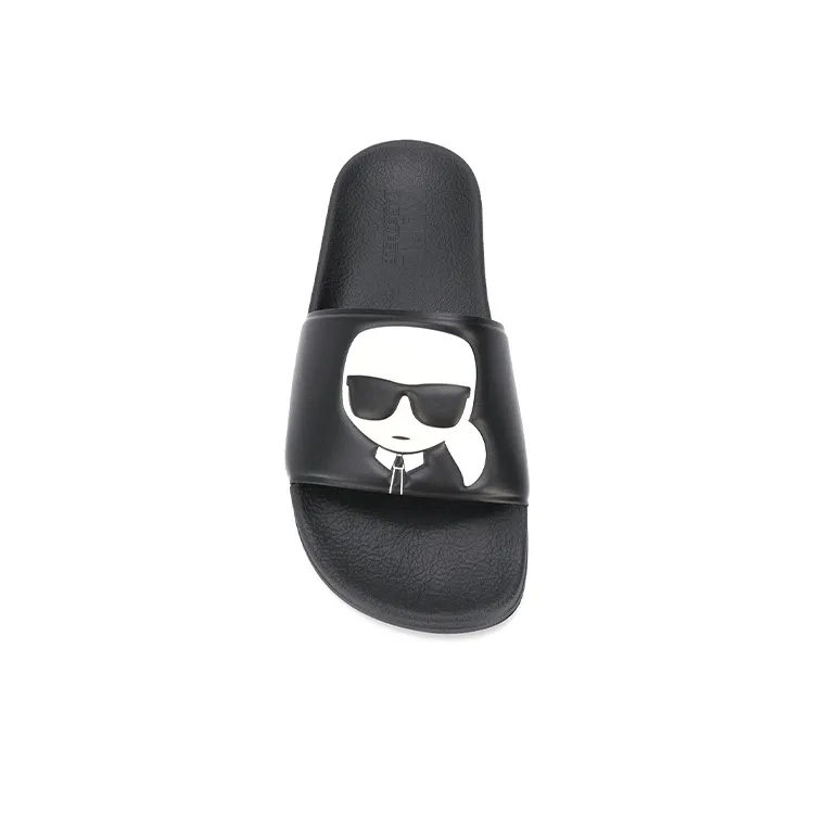 KARL LAGERFELD / Karl Lagerfeld Jeans Kondo Ikonic Slip-On Slides Women's-4