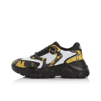 VERSACE JEANS COUTURE Low Top Casual Shoes Men's Black