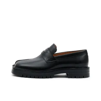 Maison Margiela Round Toe Slip On Loafers