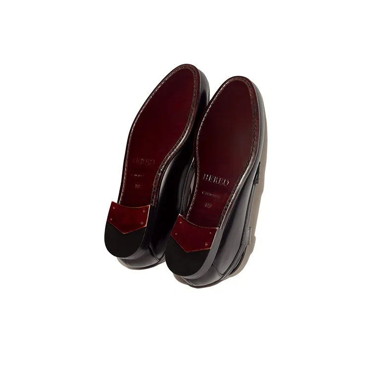 Hereu Loafers 1.5cm Women's Black-4