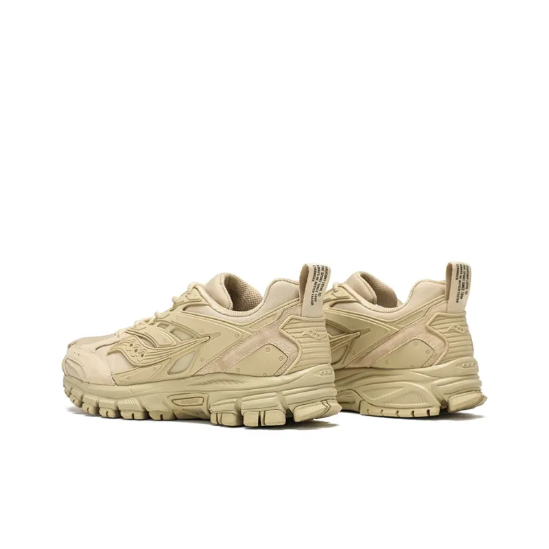 Saucony Cohesion Armor Wear resistant And Lightweight Low Top Running Shoes Unisex Sand Special Gift Box-3