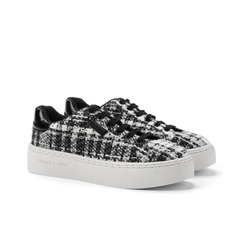 CHARLES&KEITH Low Top Skateboard Shoes Women's-4