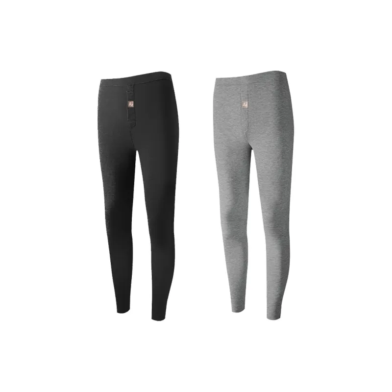 H YXIANG Thermal Pants Men's 2 Pack-12
