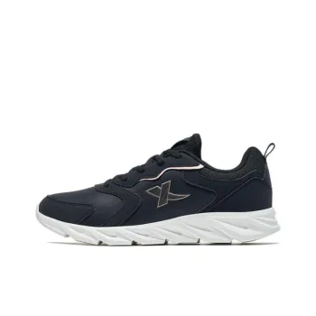 XTEP Cushioned Anti Slip And Wear Resistant Lightweight Low Top Running Shoes Women's Black