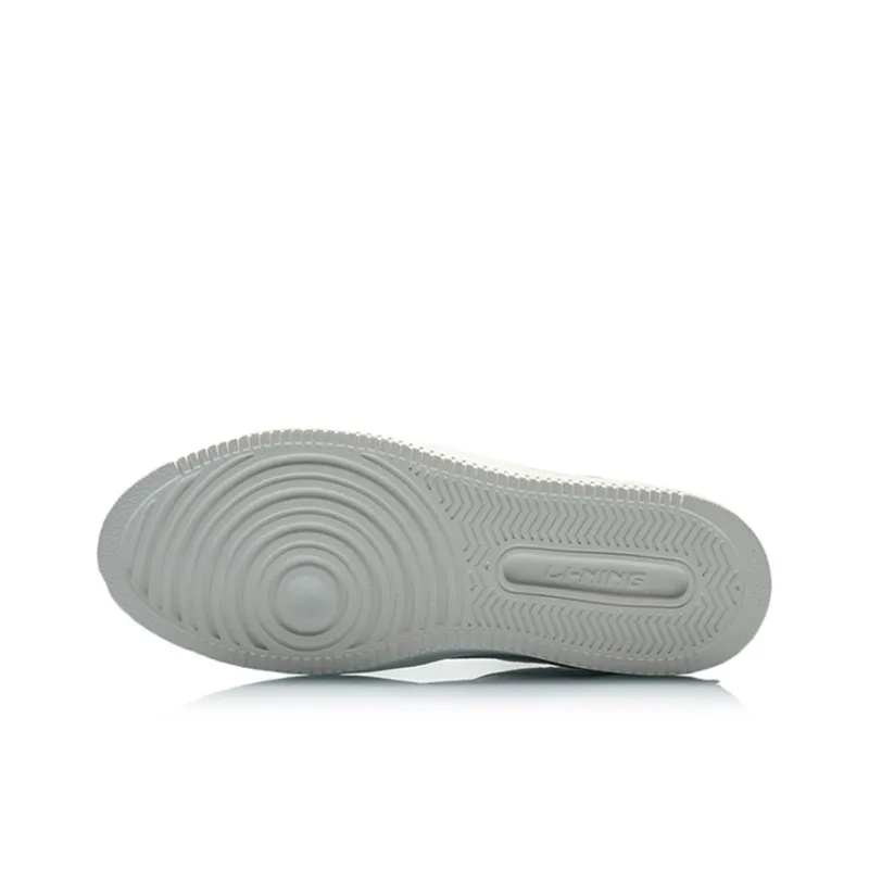LiNing Wear resistant And Lightweight Low Top Skateboard Shoes Men's Bellflower Gray-4