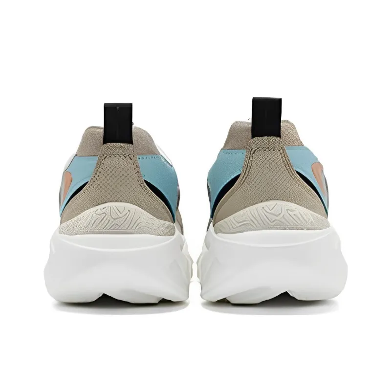 XTEP Slip Resistant, Abrasion Resistant, Breathable Low Top Sports Casual Shoes Men's Dove Gray Tea Umber-3