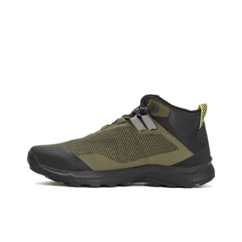 THE NORTH FACE M Cragstone Mid WP Durable Breathable Mid-Top Outdoor Shoes Green Black