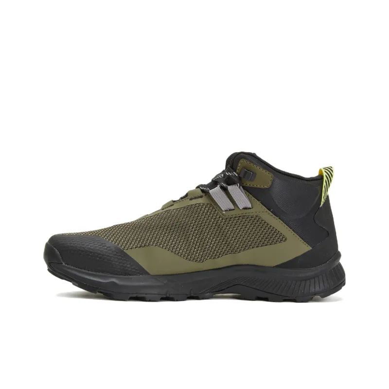 THE NORTH FACE M Cragstone Mid WP Durable Breathable Mid-Top Outdoor Shoes Green Black-0