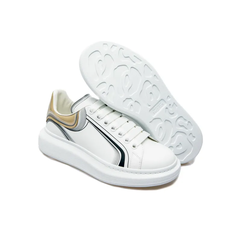 Alexander McQueen Oversized White Silver-4