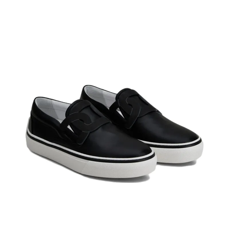 TOD'S Stylish Skateboarding Shoes Women's Black-2