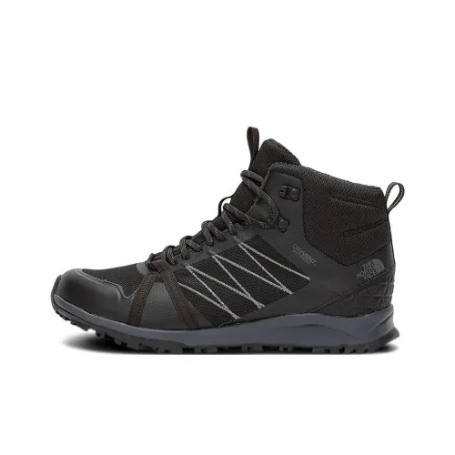 THE NORTH FACE Hiking / Trekking Shoes Men High-Top Black