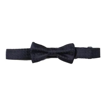 EMPORIO ARMANI Striped Silk Bow Tie