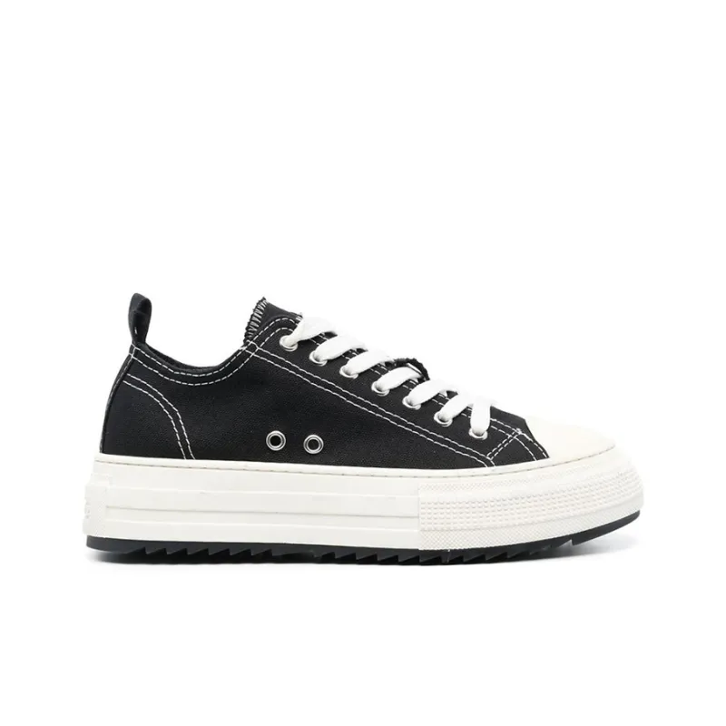 DSQUARED2 Contrasting-stitch Detail Low-top Sneakers-1
