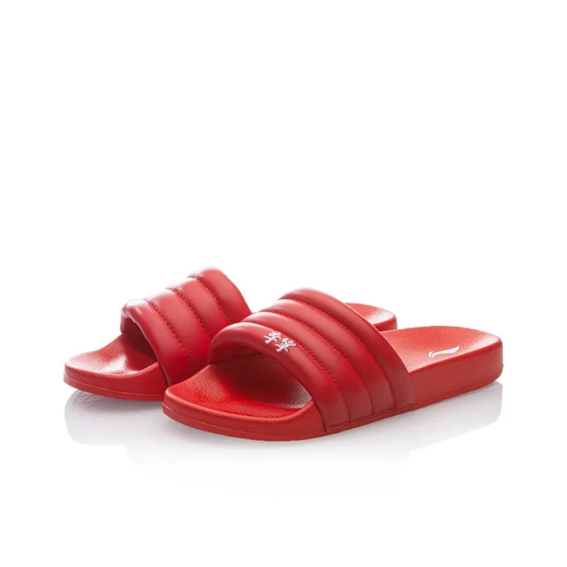 LiNing Quiet Abrasion Resistant Slide Slippers Unisex-2