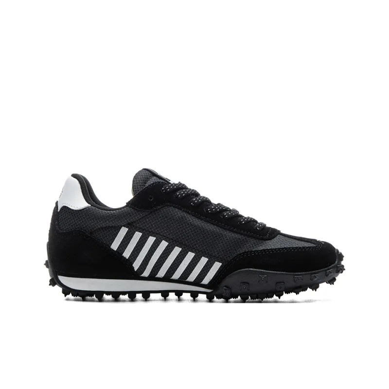 Kappa Anti Slip Wear Resistant Low Top Casual Running Shoes Unisex Black-1