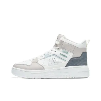 XTEP Off White Skateboard Shoes Men's Ivory White