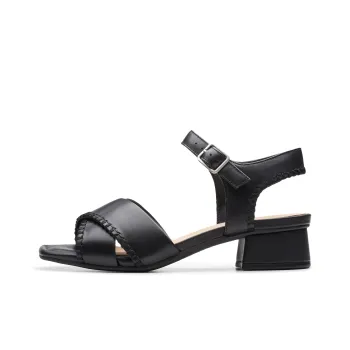 Clarks Sina Collection Strap Sandals Women's Black