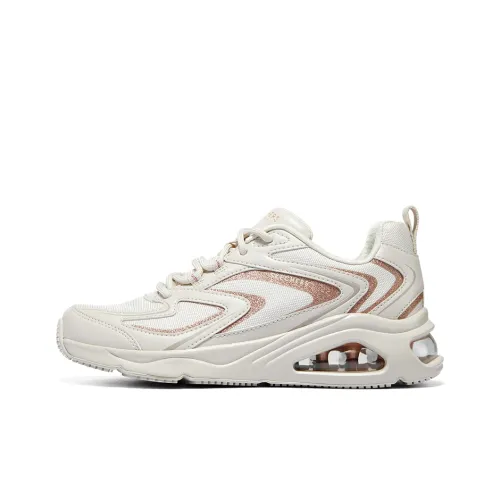 Skechers Tres Air 'Shimm Airy White Rose Gold' Women's