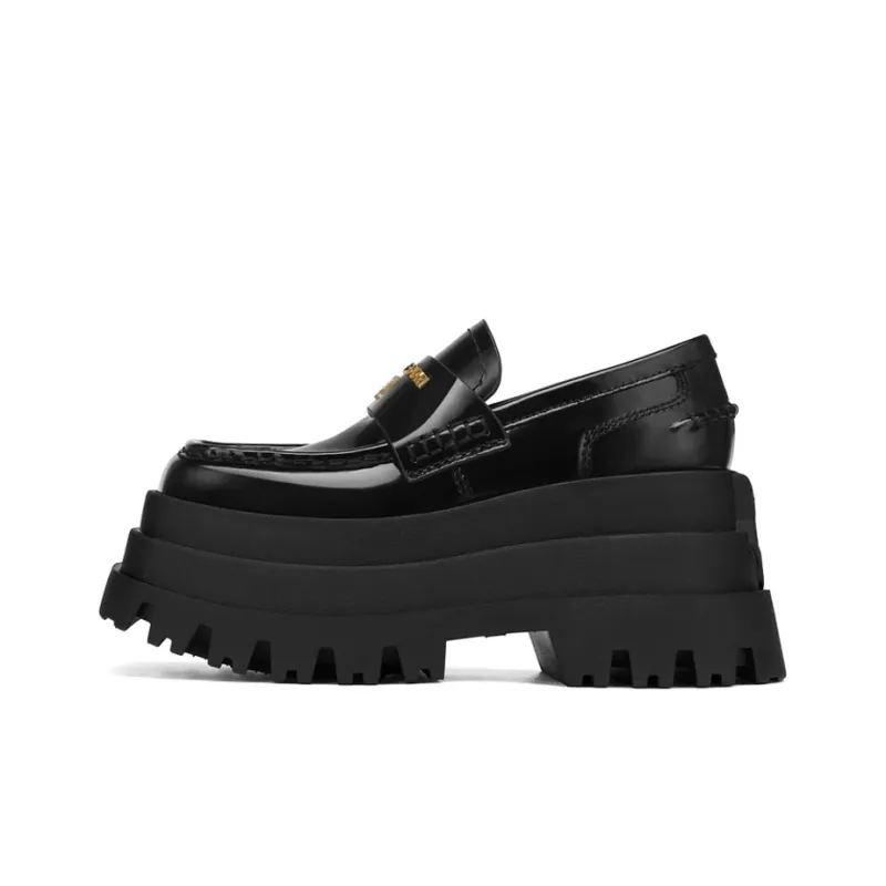 Naked Wolfe Delusion Platform Shoes Women's Black-0
