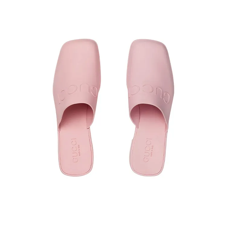 GUCCI Slip On Sandal Pink Women's-2
