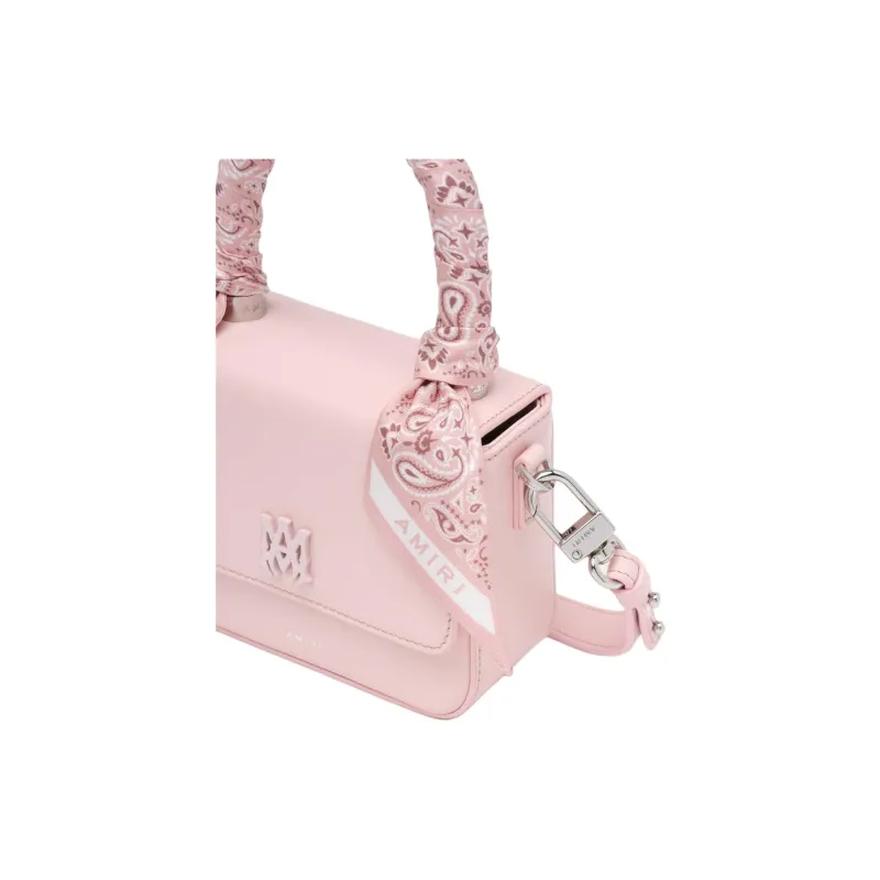 AMIRI Leather Shoulder Bag Crossbody Bag Handbag Regular Women's Pink-4