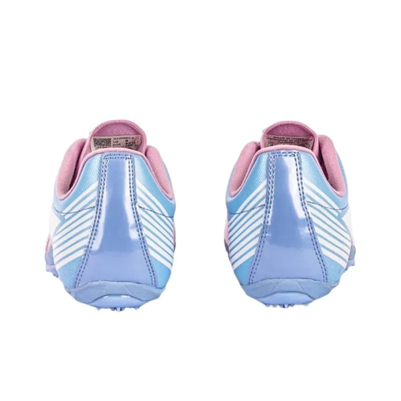 LiNing Cushioned Slip Resistant Abrasion Resistant Low Top Training Running Shoes Unisex Blue Pink-2