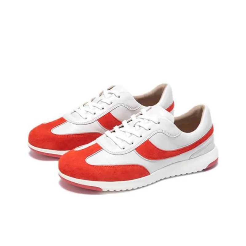 COZY STEPS Casual Shoes Women's Low Top White Red/White Beige/White Green-1