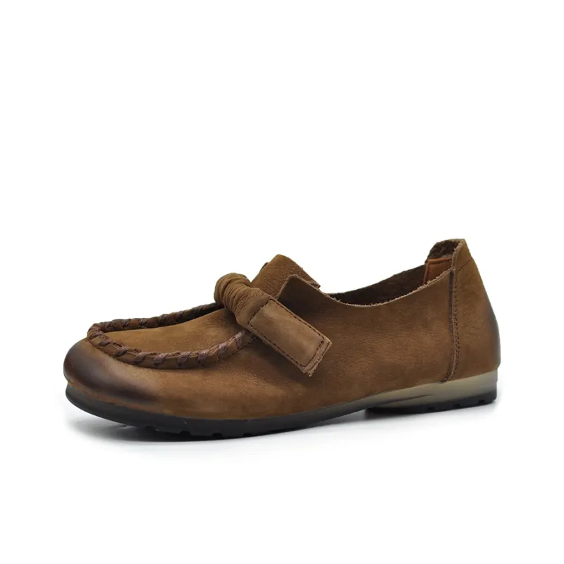 ARTMU Women's Casual Shoes Women's Low Top Light Brown-1