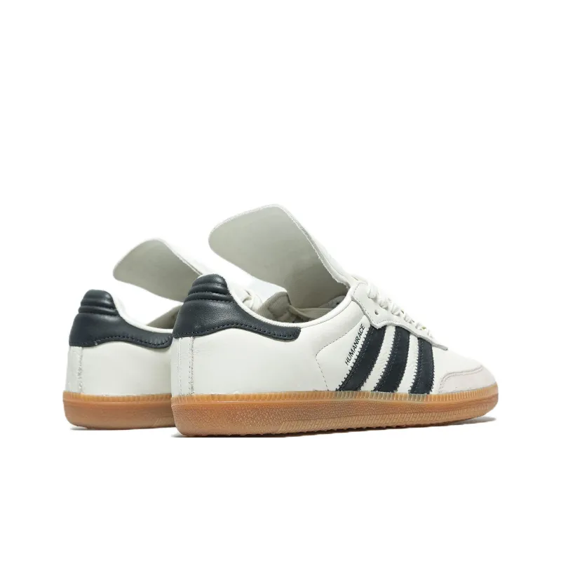 Adidas Originals Humanrace Anti-Slip And Wear-Resistant Lightweight Low-Top Skateboard Shoes White Black-3