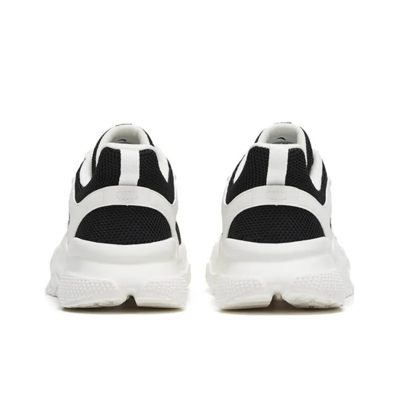 Anta Chao Bai TD Cushioning Anti Slip And Wear Resistant Low Top Sports Casual Shoes Women's White Black-3