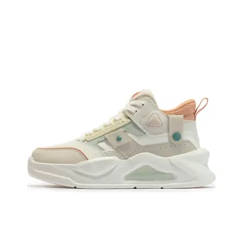 361° Gummies Se Durable Warm Mid Top Sports Casual Shoes Women's White Gray