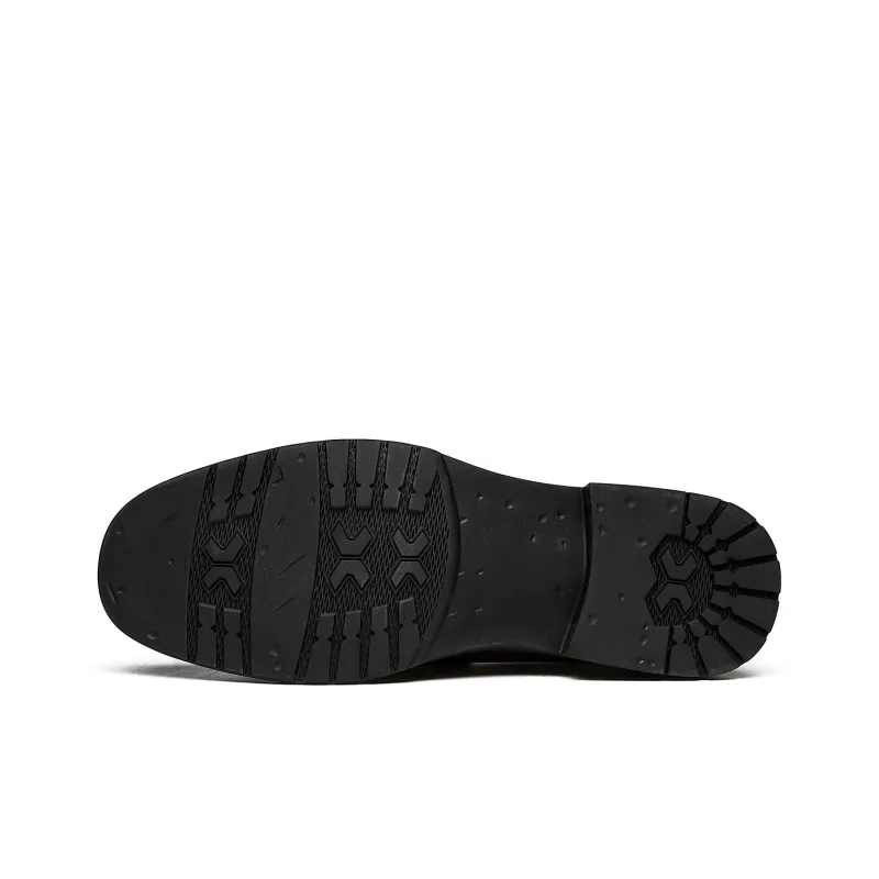 CHINT Dress Shoes Men Low Top Black/Brown-9