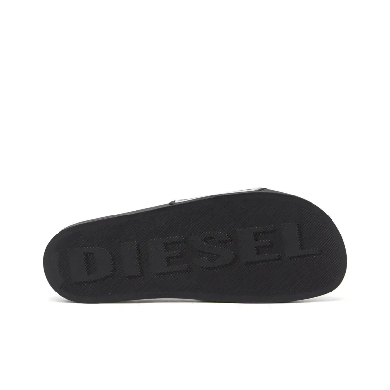 DIESEL Sa Mayemi Cc Logo Embossed Pool Slides-4