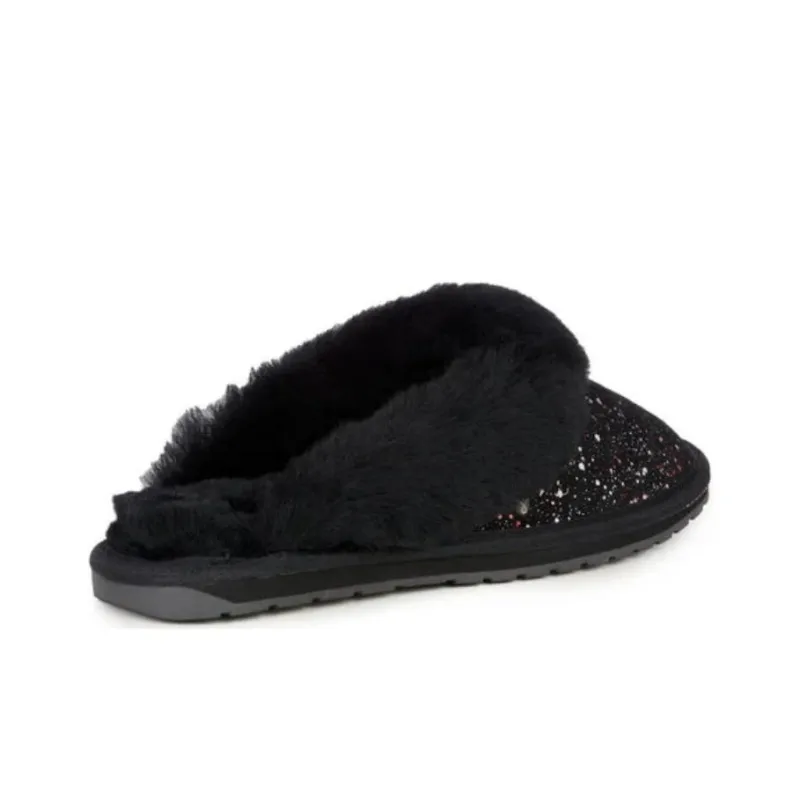 EMU Australia Wrap-toe Slippers Women's Black-3