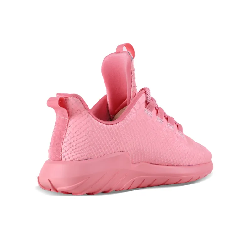SOULSFENG Low Top Casual Shoes Unisex Pink-5