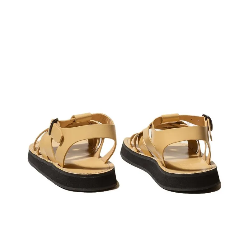 Hereu Beltra Strap Sandals Women's Yellow-1
