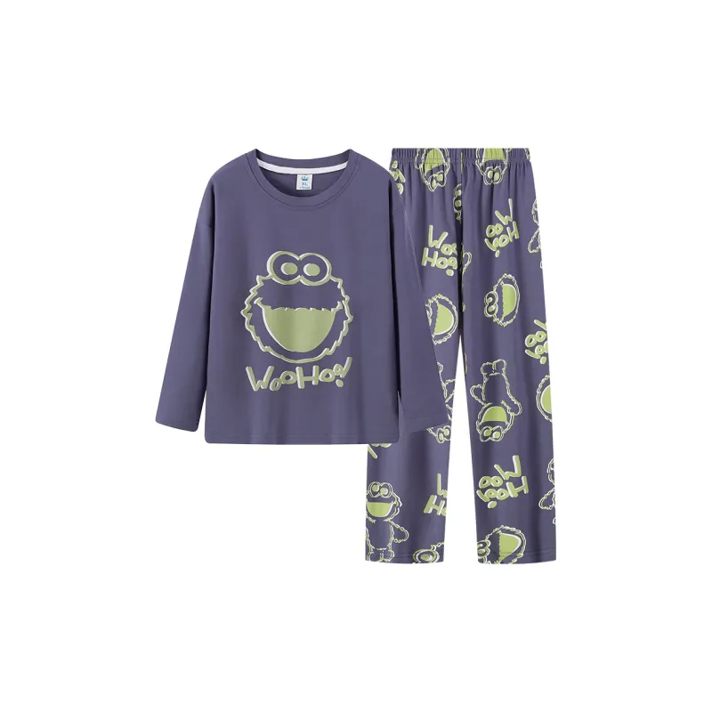 Qiao Ni Tong Pajama Set Men's Image Color-0