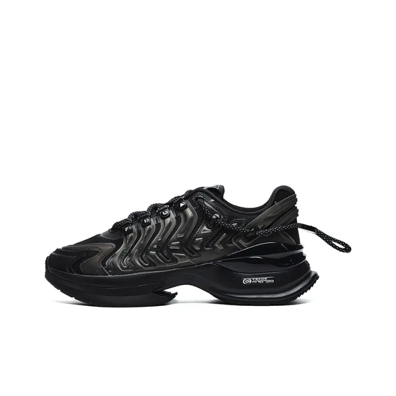FILA Breathable Low Top Casual Shoes Women's Black-0