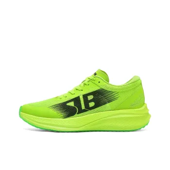 CENPIN Low-Top Cushioning Anti-Slip And Wear-Resistant Full-Length Carbon Plate Running Shoes Unisex Jadeite/Neon Green