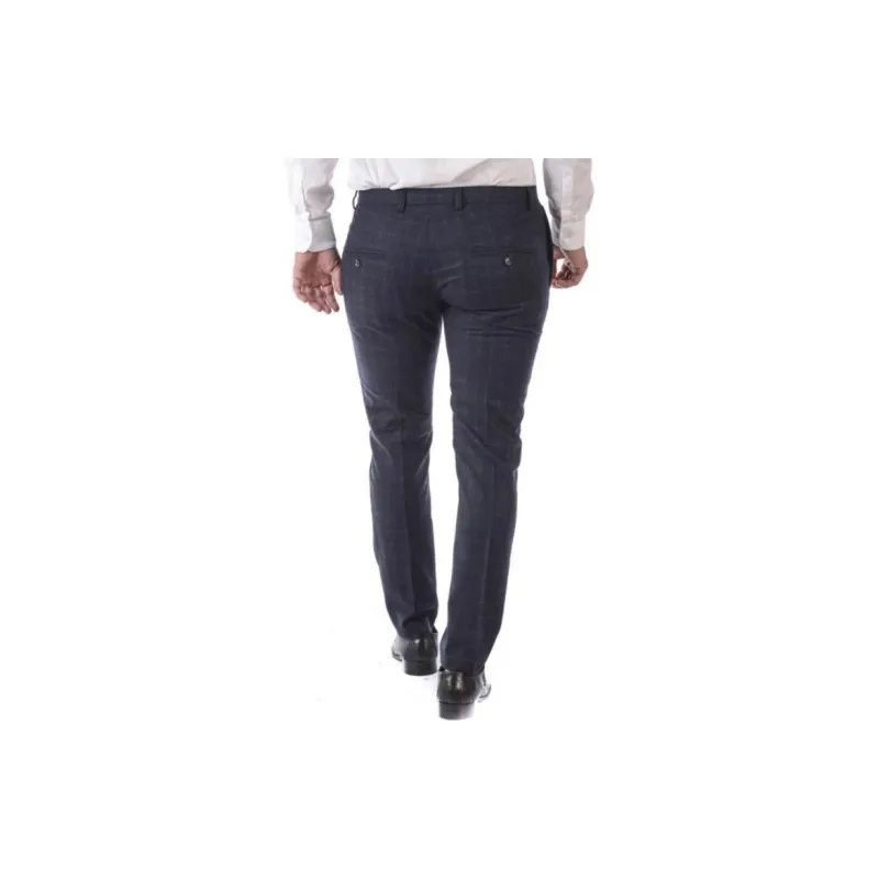DANIELE ALESSANDRINI Casual Pants Men's Dark Gray-1