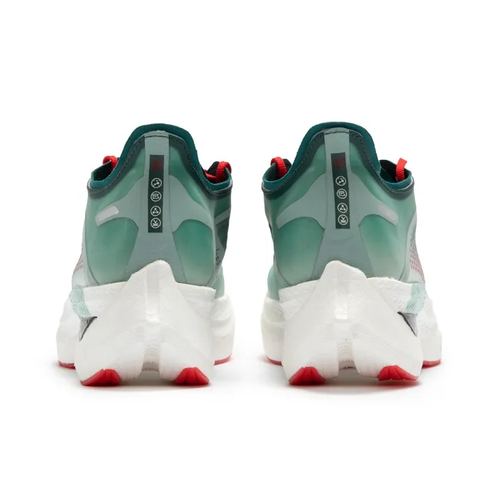 361° United Cushioning Anti Slip And Wear Resistant Lightweight Rebound Low Top Running Shoes Unisex Sago Green-4