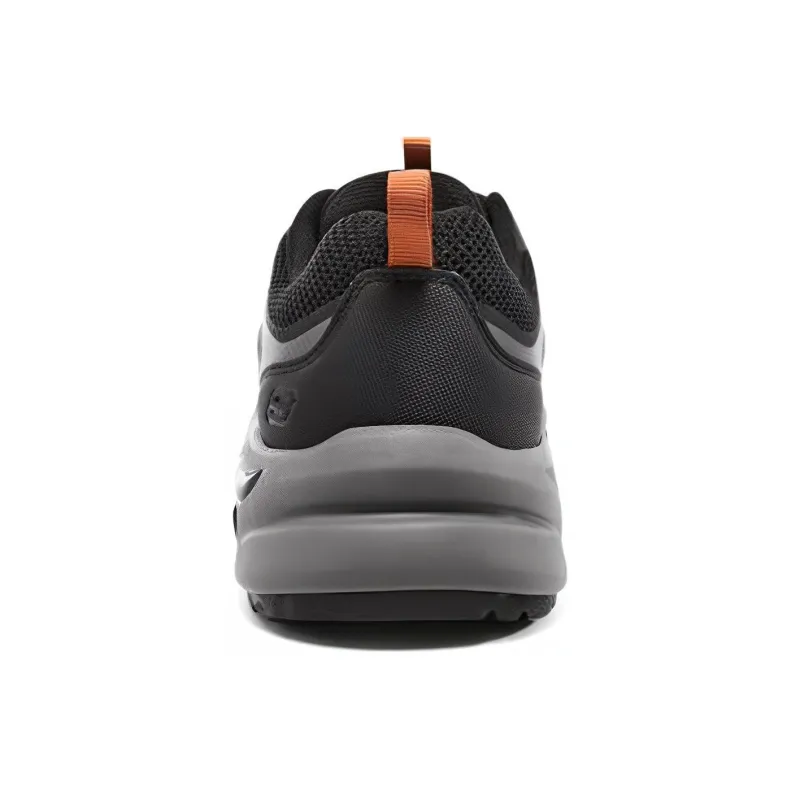Skechers Arch Fit Anti Slip Wear Resistant Low Top Casual Shoes Men's Black-3